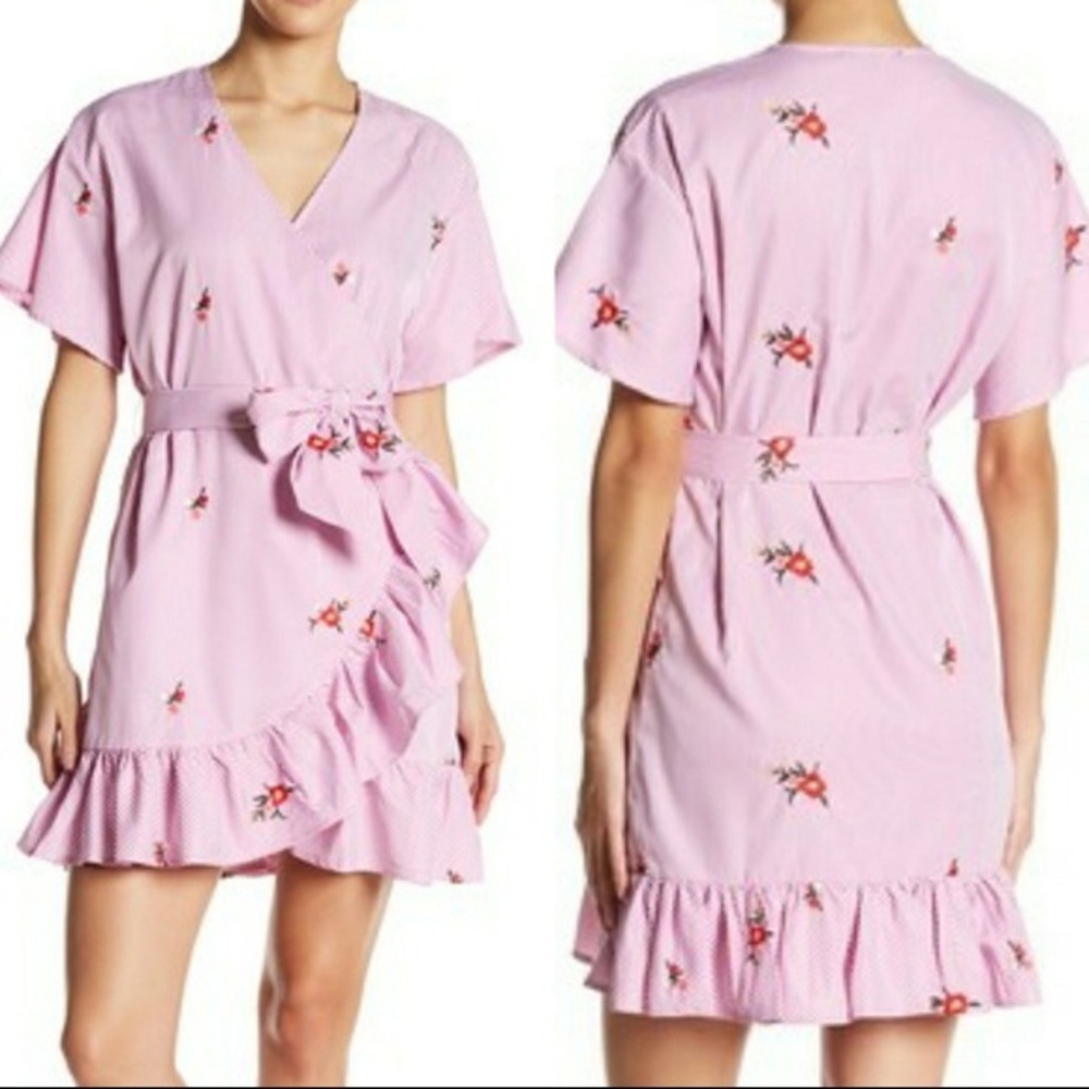 Romeo and Juliet couture wrap dress